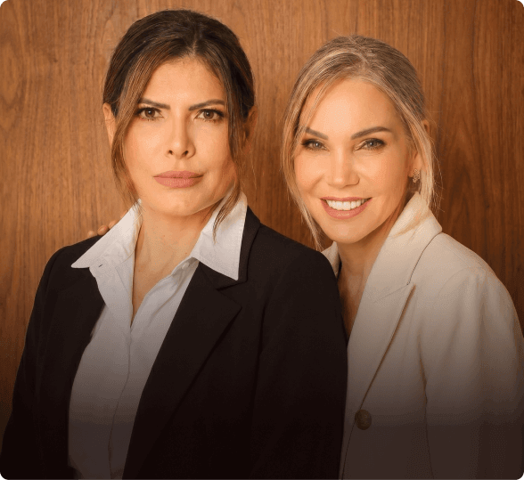 Márcia Queirós e Michelle Wadhy